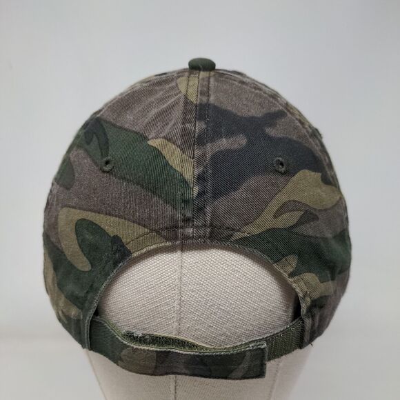 Planet Surplus NSB Strapback Hat Camo OSFA Embroidered Port Authority - Picture 5 of 7